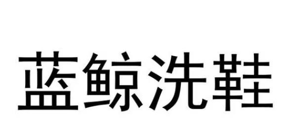蓝鲸洗鞋店