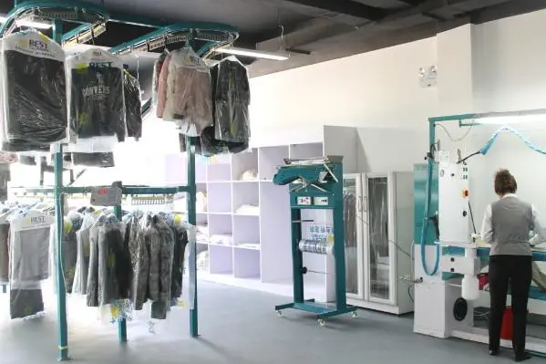 洁净美干洗店